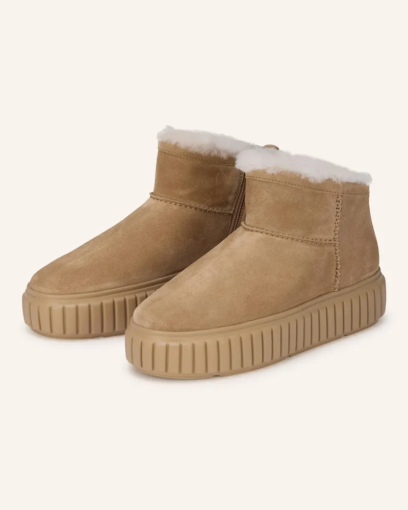 Kennel & Schmenger Plateau-Boots ZAP Beige