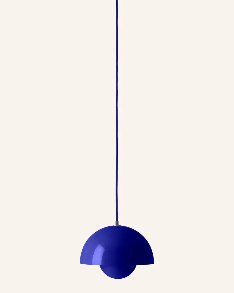 &Tradition Pendelleuchte FLOWERPOT VP1 Dunkelblau