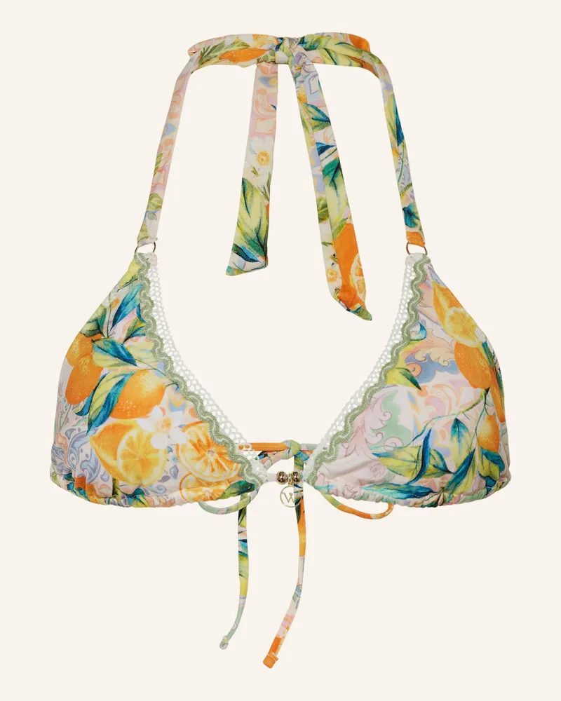 watercult Triangel-Bikini-Top DOLCE WHIMSY Orange