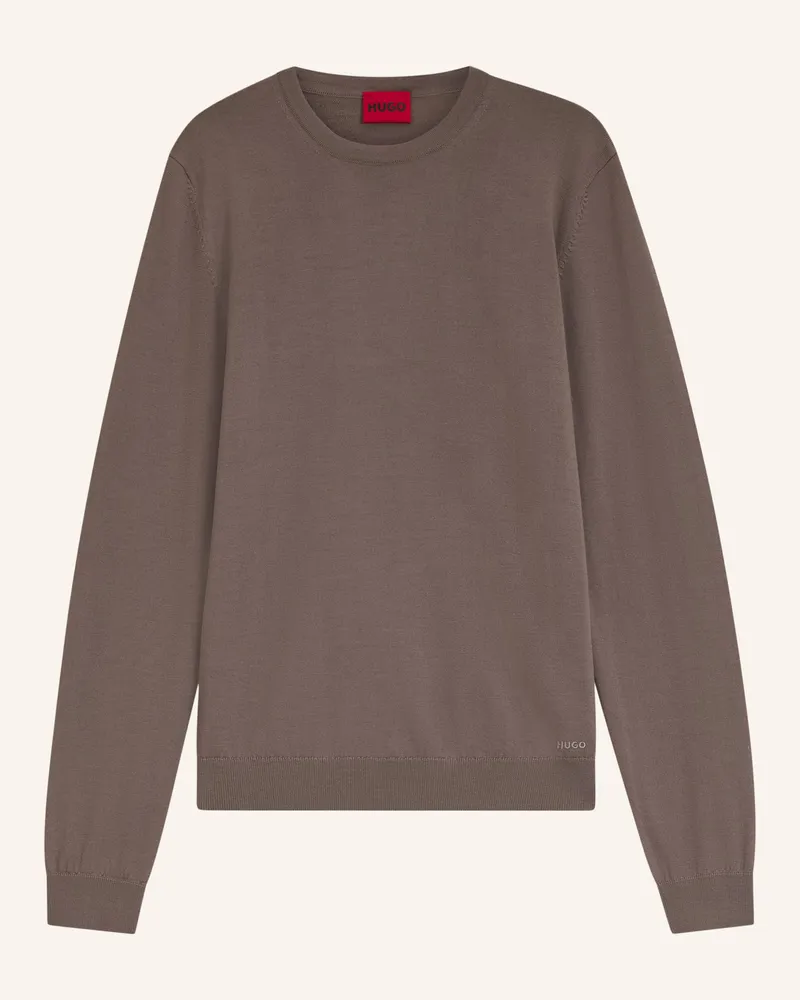 HUGO BOSS Pullover San Cedric-m1 Regular Fit braun Braun