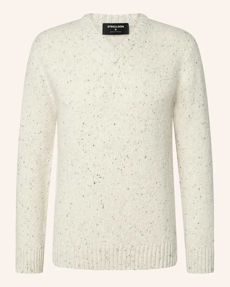 Strellson Pullover Doro weiss Ecru