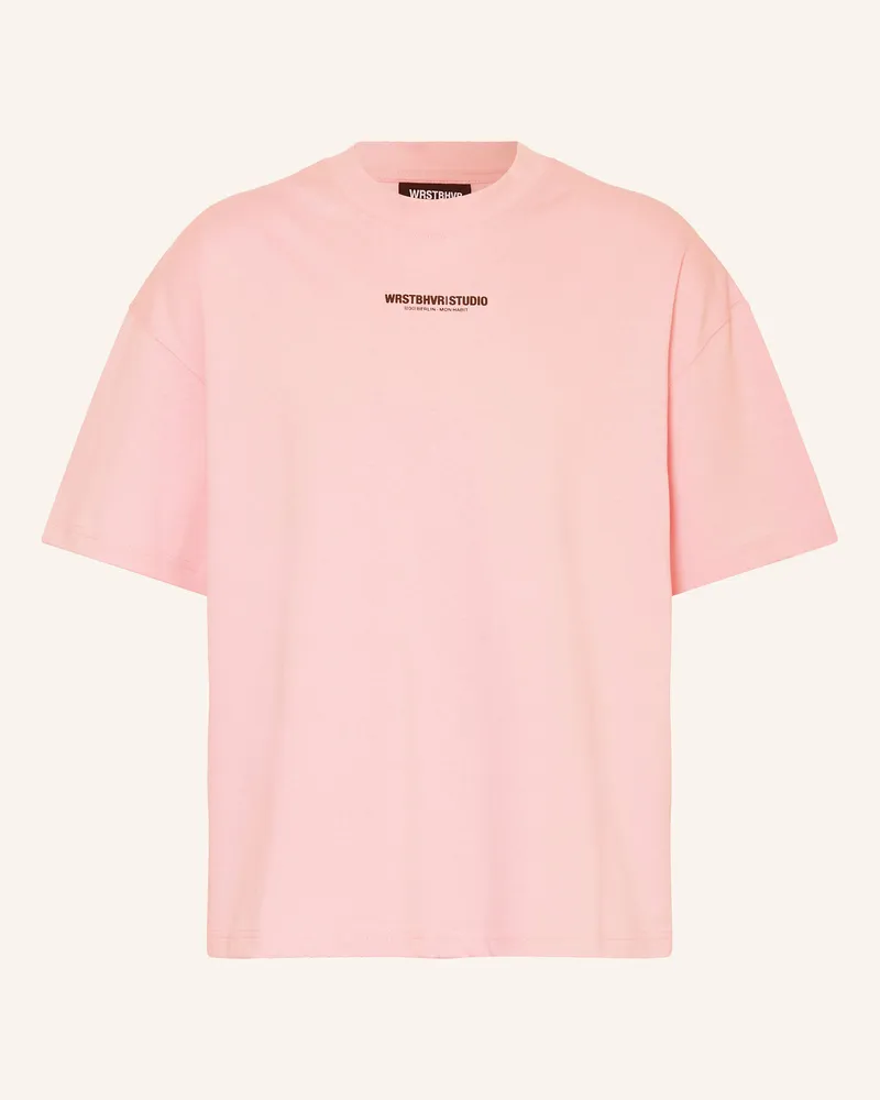 WRSTBHVR T-Shirt STUDIO V10 Rosa