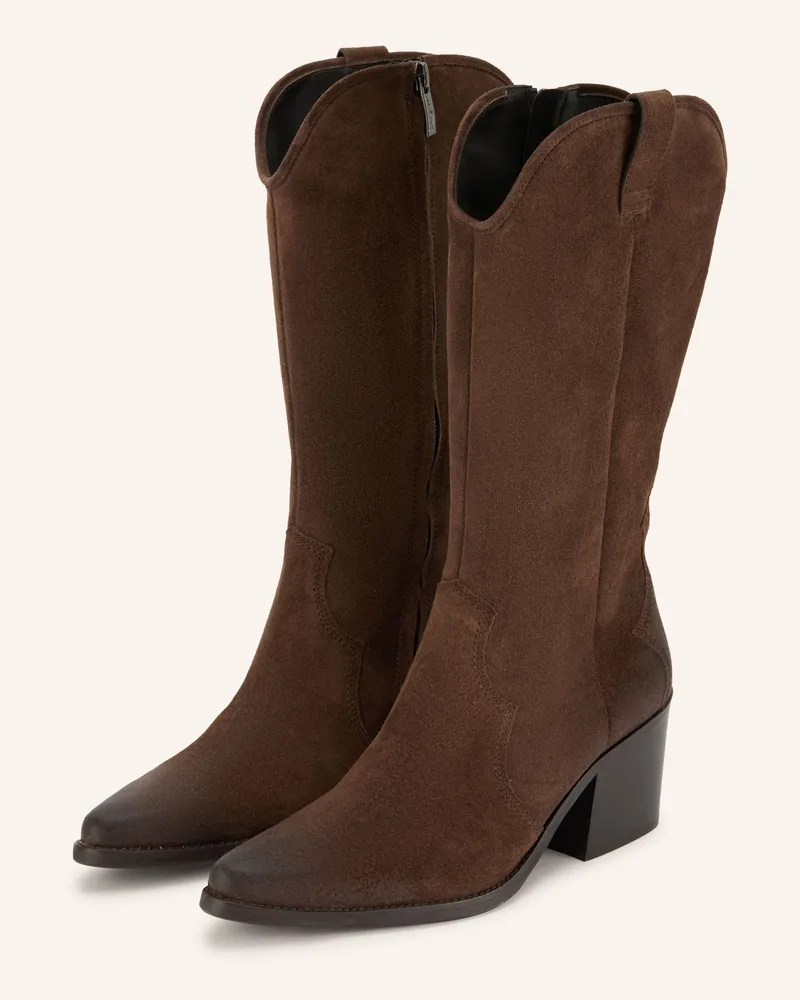 paul green Cowboy Boots braun Braun