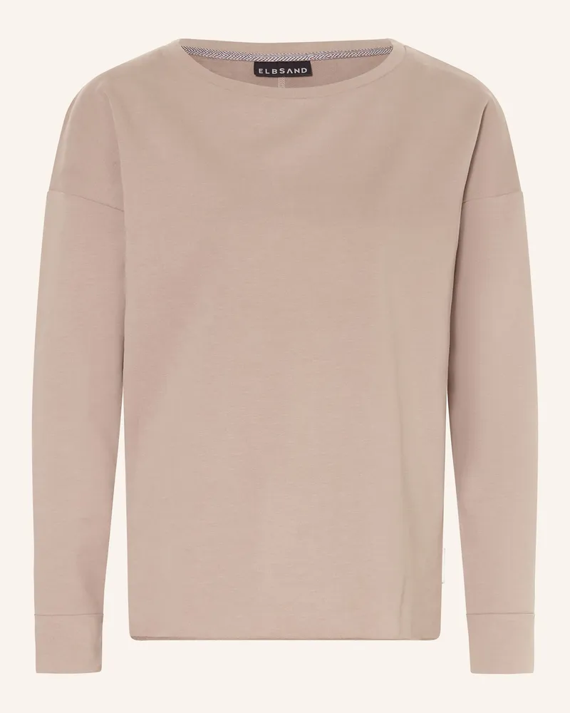 ELBSAND Sweatshirt RIANE Taupe