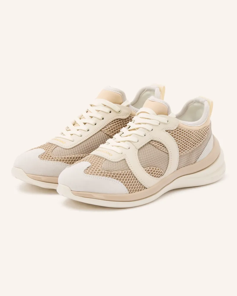Ferragamo Sneaker Timothe beige Beige
