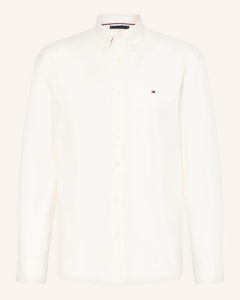 Tommy Hilfiger Flanellhemd Regular Fit Creme