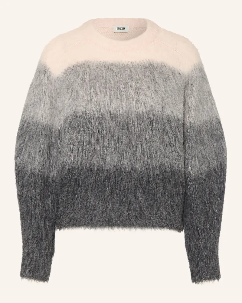 Drykorn Pullover Ginnifer Mit Alpaka braun Dunkelgrau