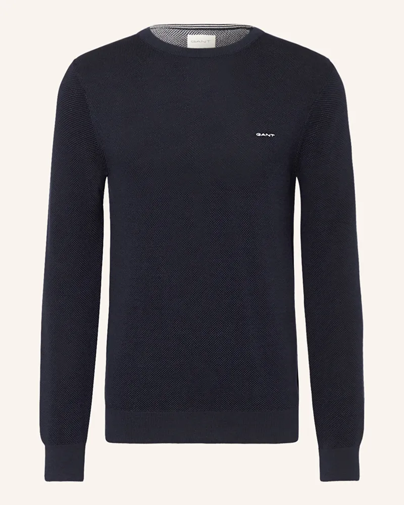 Gant Pullover blau Dunkelblau