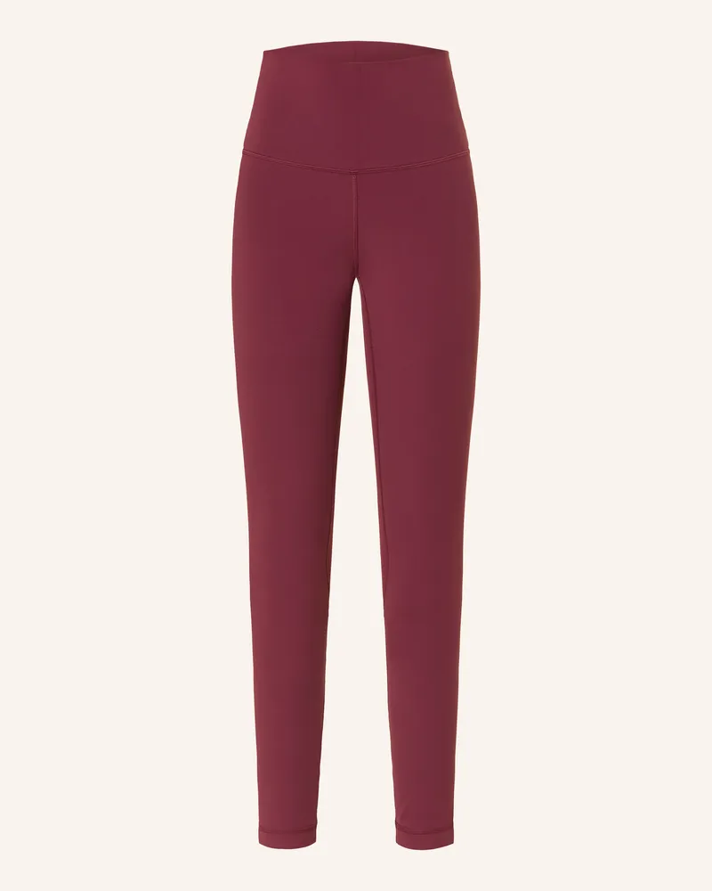 LULULEMON Tights Align Hr 25in rot Dunkelrot