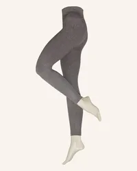 Wolford Leggings mit Glitzergarn Grau