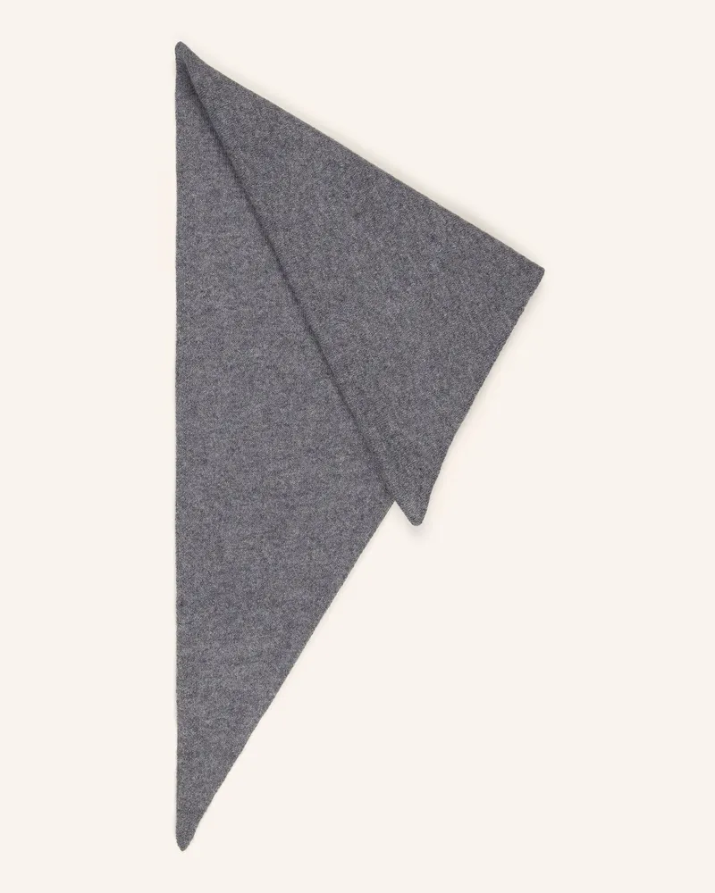 (THE MERCER) N.Y. Dreieckstuch Aus Cashmere grau Grau