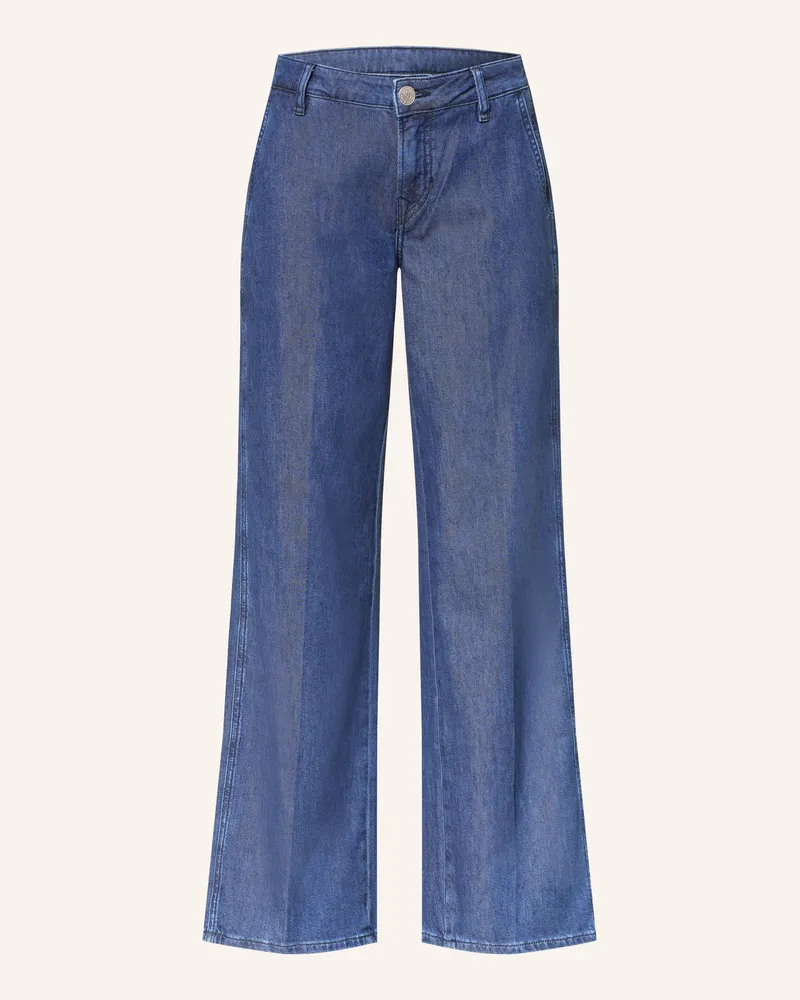 True Religion Wide Leg Jeans Lauren blau 4646