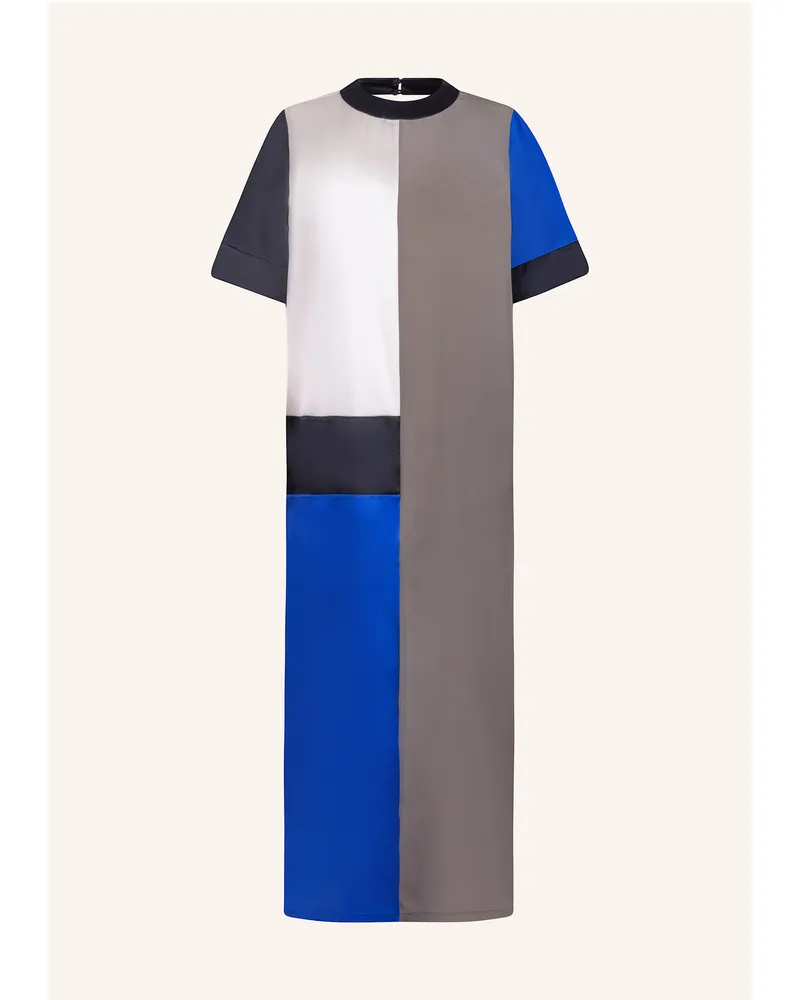 Helene Galwas Maxikleid Kerstin weiss Grau