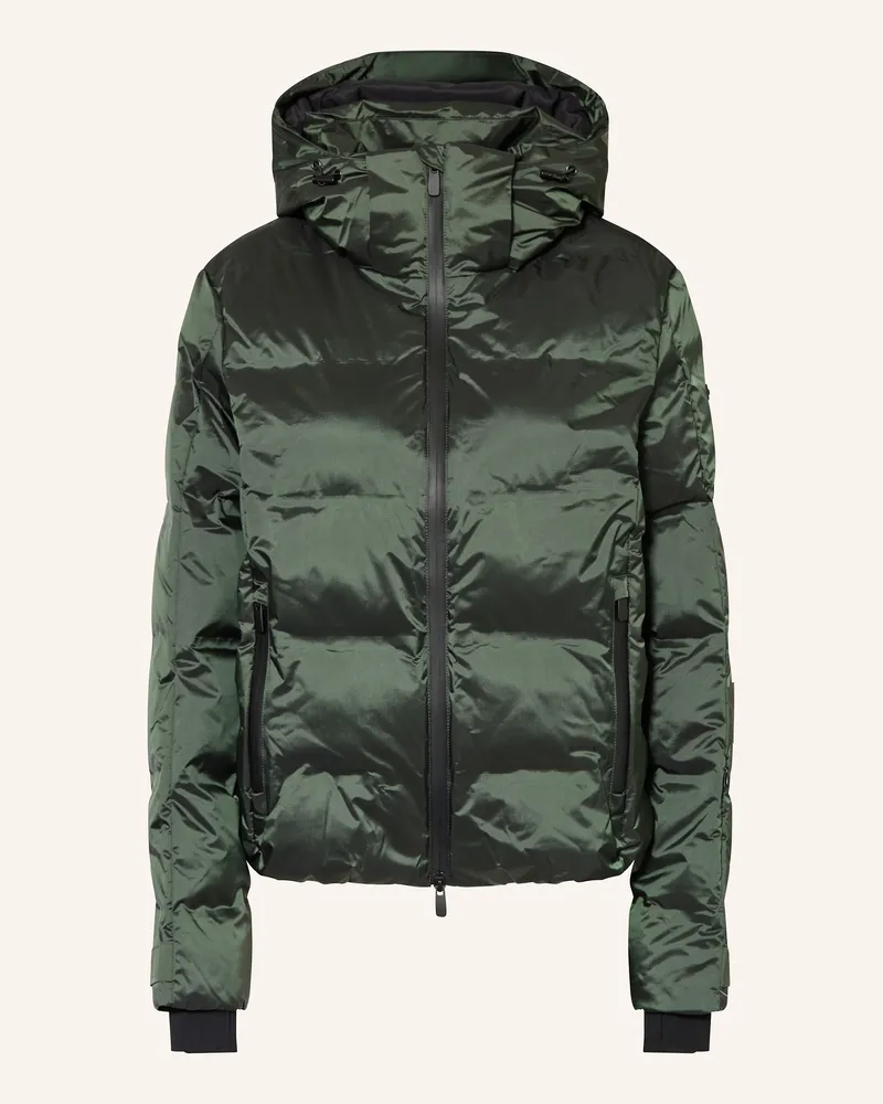 Mrs & HUGS Skijacke gruen Oliv