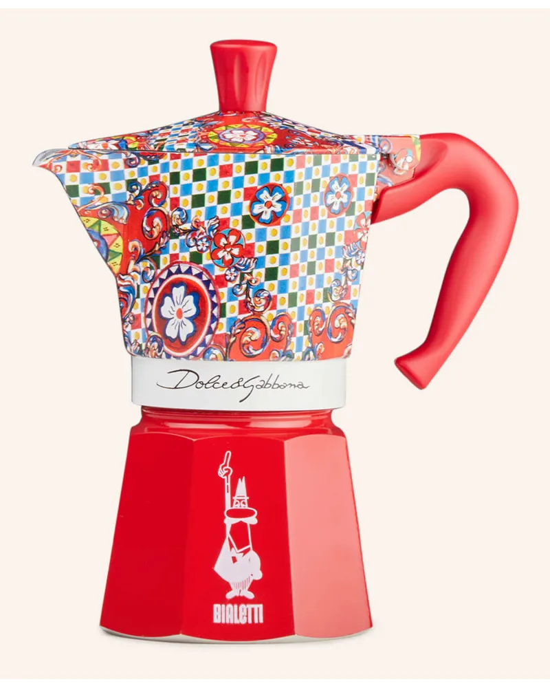 Dolce & Gabbana Casa Espressokocher MOKA EXPRESS BIALETTI DOLCE Rot