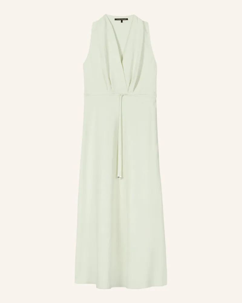 Luisa Cerano Kleid Mit Leinen gruen Hellgrün