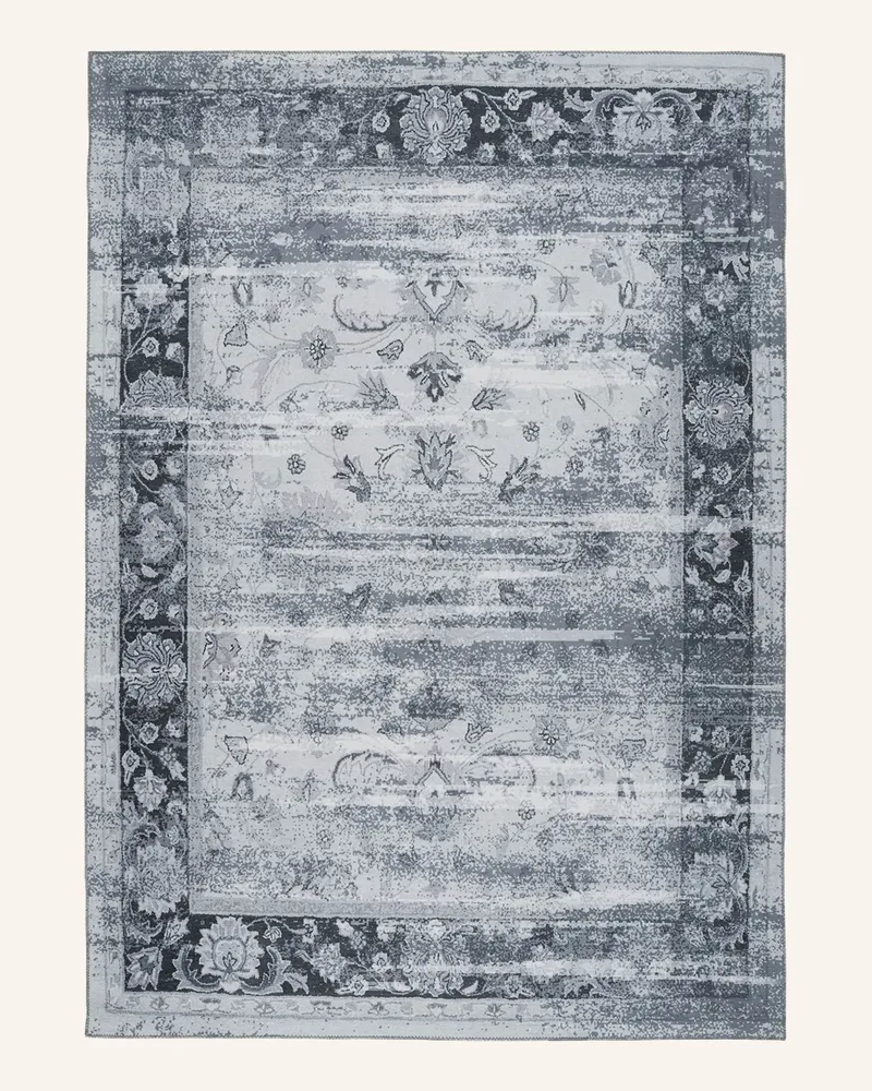 Kayoom Kurzflor Teppich GALAXY 122 Blau