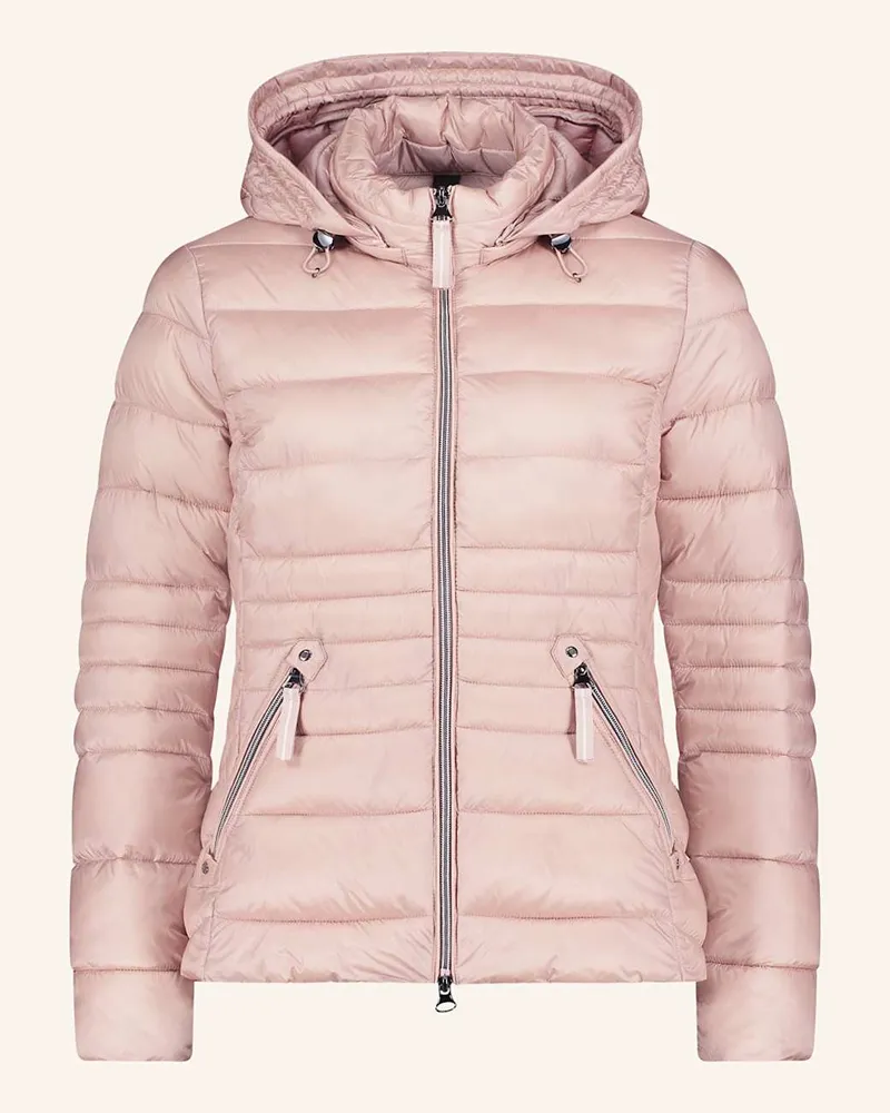 Betty Barclay Steppjacke mit abnehmbarer Kapuze Rosa