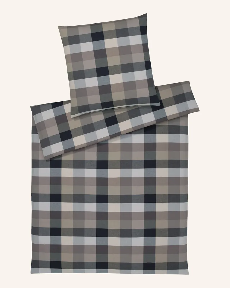 elegante Bettwäsche HAMILTON Taupe