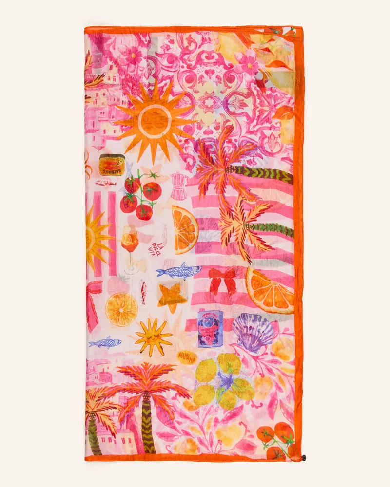 Codello Seidentuch pink Orange