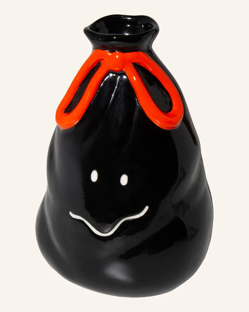 Doiy Vase Trashy schwarz Schwarz