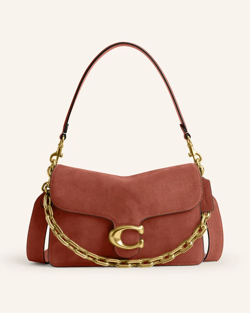 Coach Schultertasche TABBY Braun