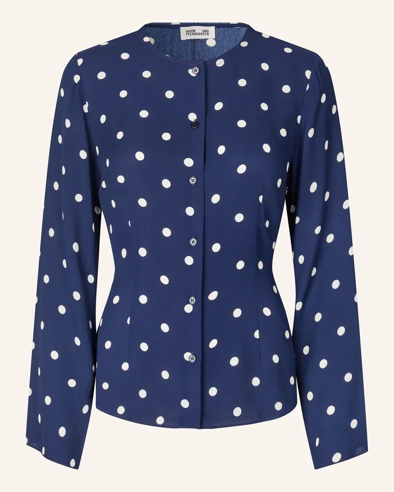 Baum und Pferdgarten Bluse Madelie blau Dunkelblau
