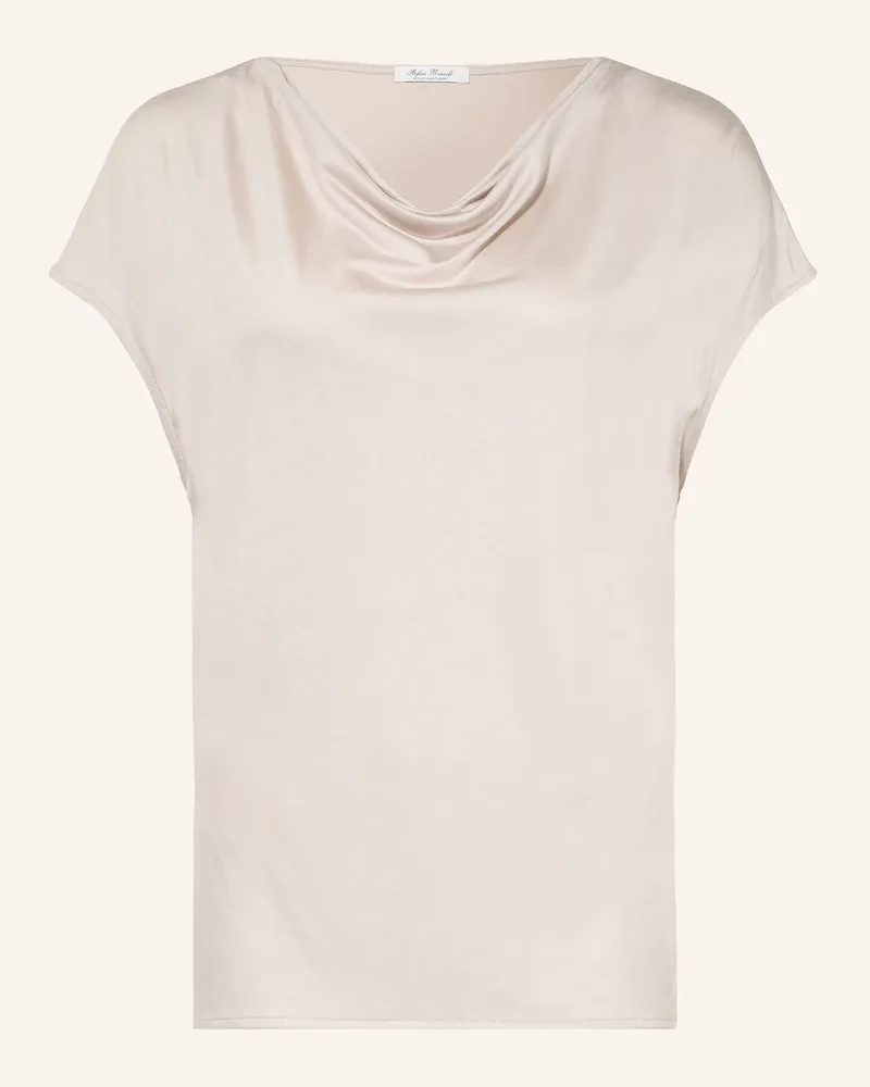 Stefan Brandt Seidenshirt beige Beige
