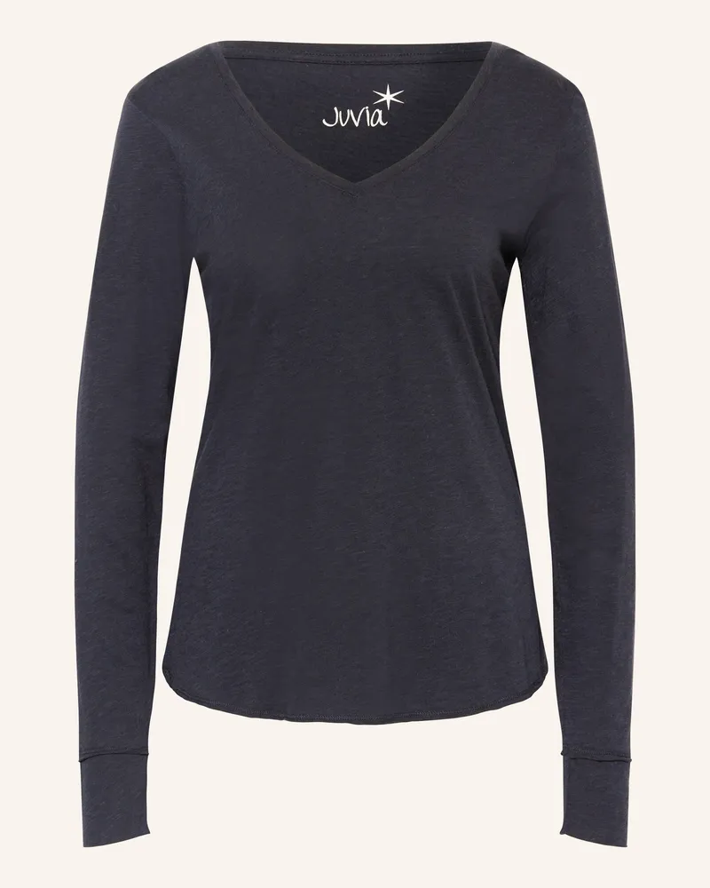 Juvia Longsleeve blau Dunkelblau