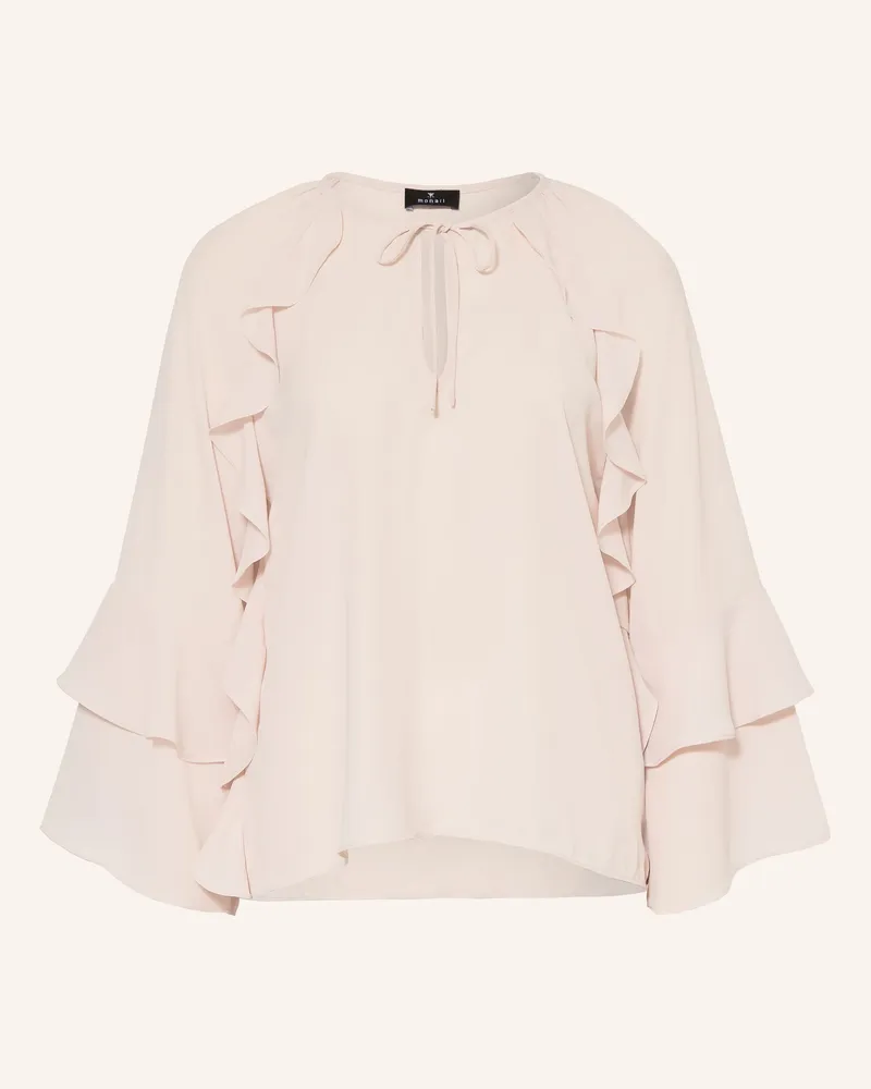 monari Blusenshirt Mit Volants rosa Hellrosa