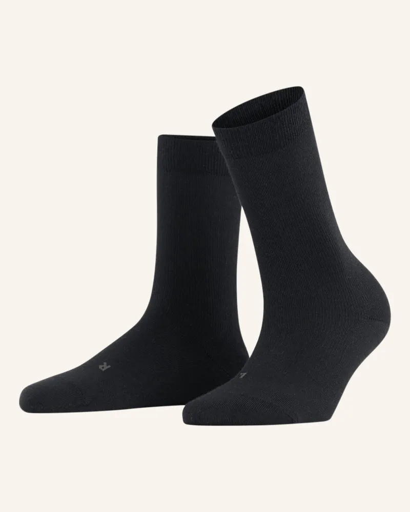 Falke Socken Stabilizing Wool Everyday Mit Merinowolle schwarz 3000