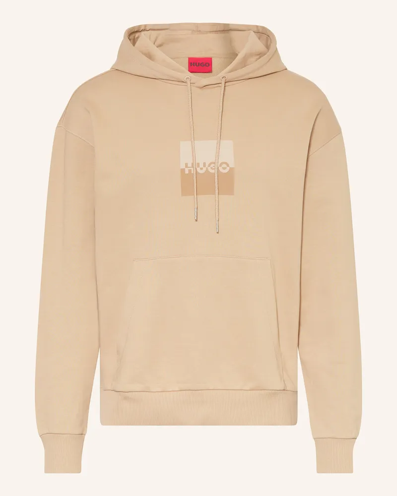 HUGO BOSS Hoodie DUSPLITER Camel