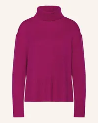 Darling Harbour Rollkragenpullover mit Cashmere Rot