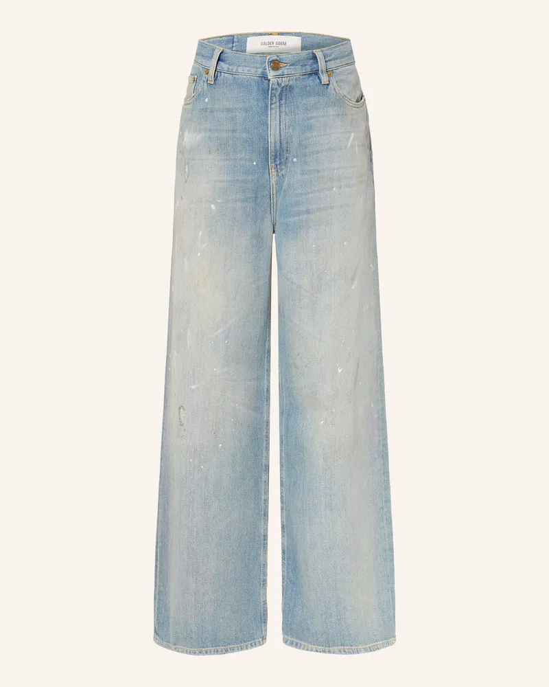 Golden Goose Wide Leg Jeans blau 50100