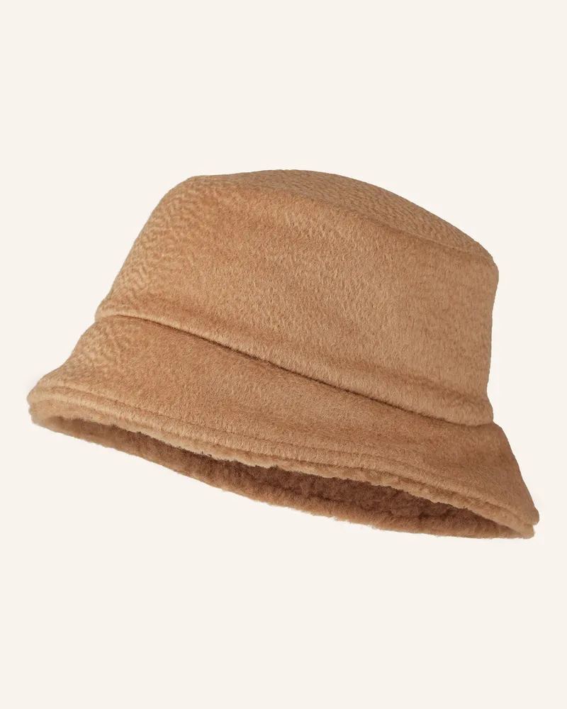 Max Mara Bucket-Hat Fiducia braun Camel