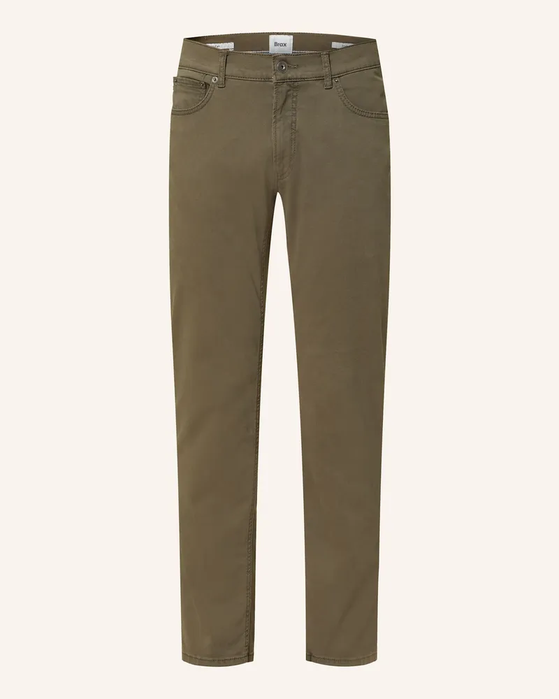 Brax Hose Chuck Regular Fit gruen Oliv