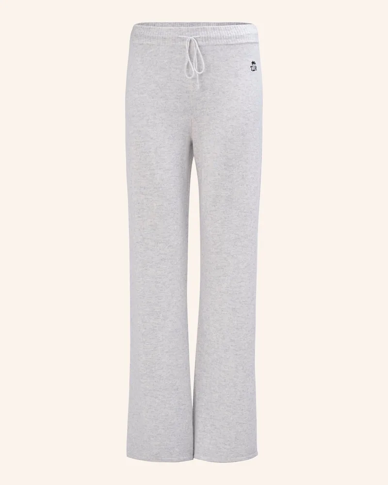 True Religion Strickhose grau Hellgrau