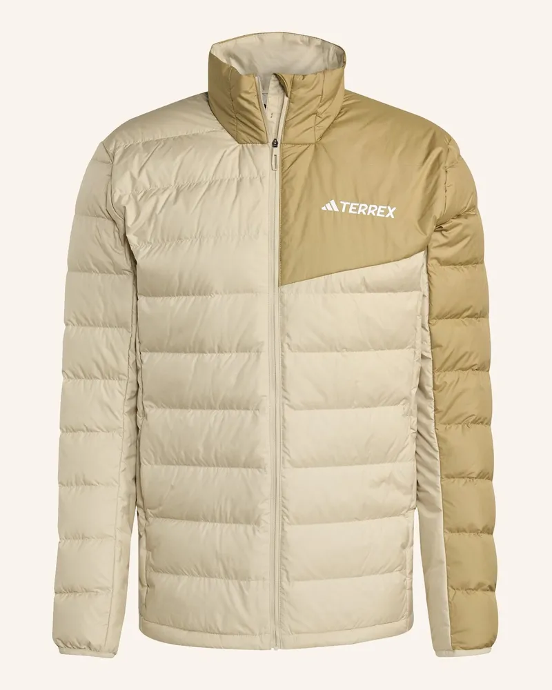 adidas TERREX MULTI LIGHT DOWN CLIMAWARM JACKE Beige