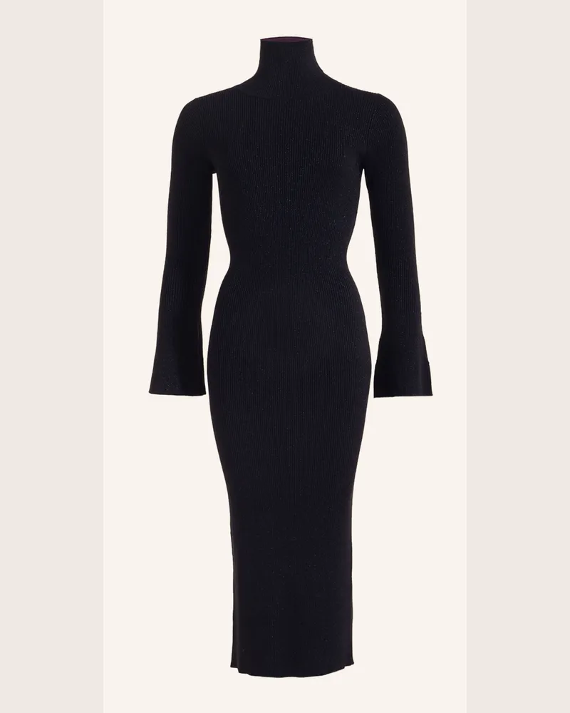 ADLYSH Metallic Elegance Dress schwarz Schwarz
