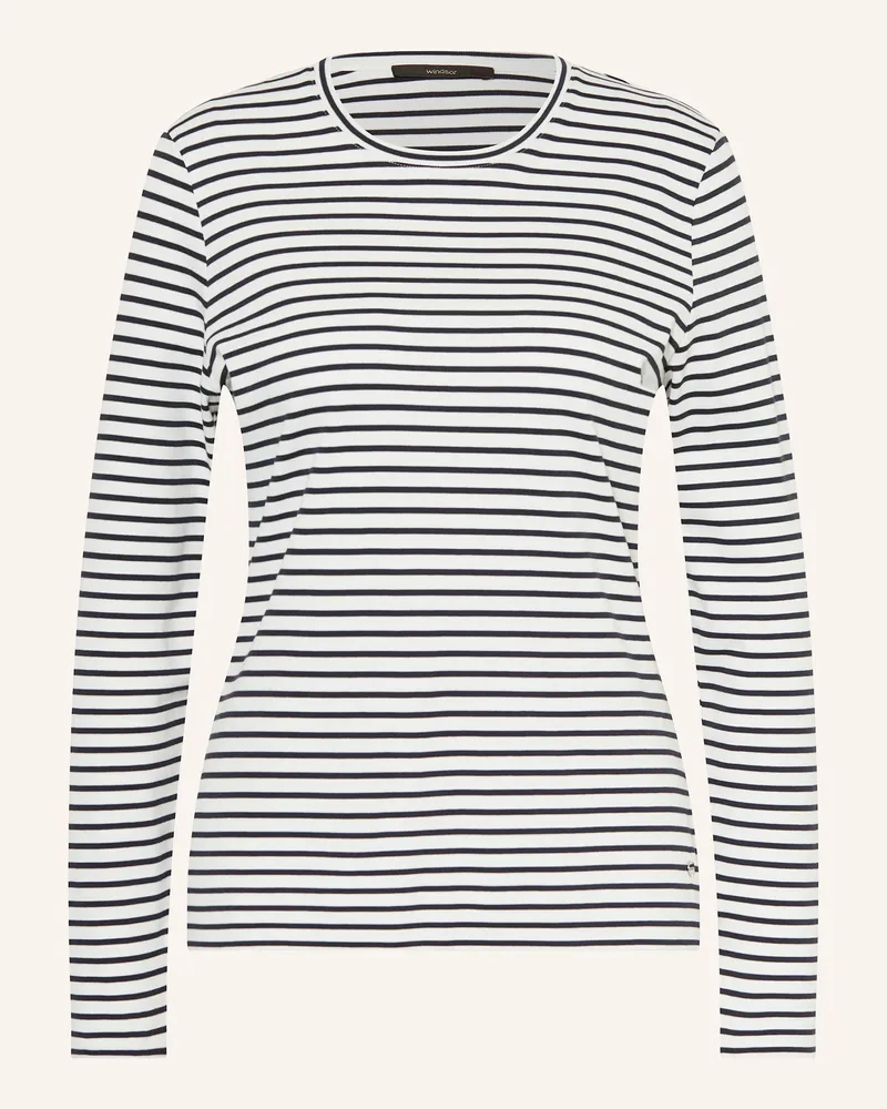 windsor. Longsleeve Weiss