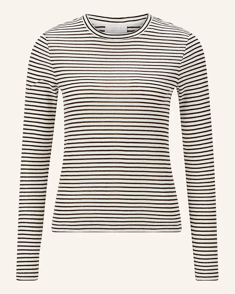 Rich&Royal Longsleeve Mit Glitzergarn braun Dunkelbraun