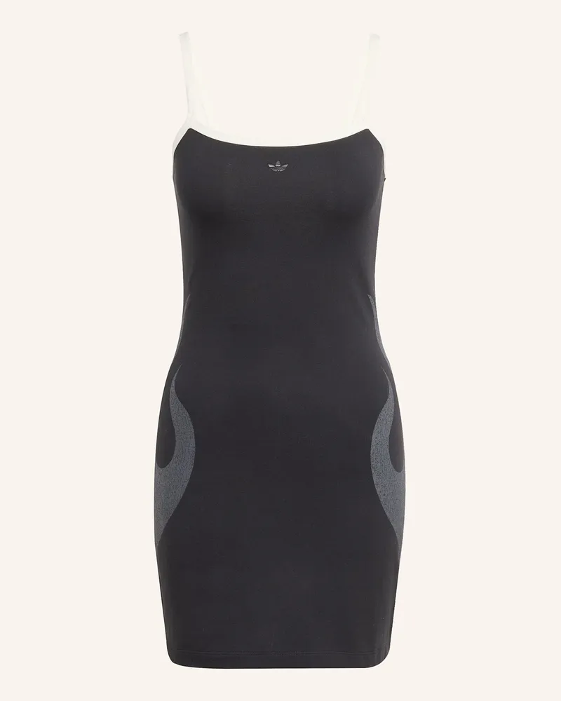 adidas FLAMES TANKTOP KLEID Schwarz