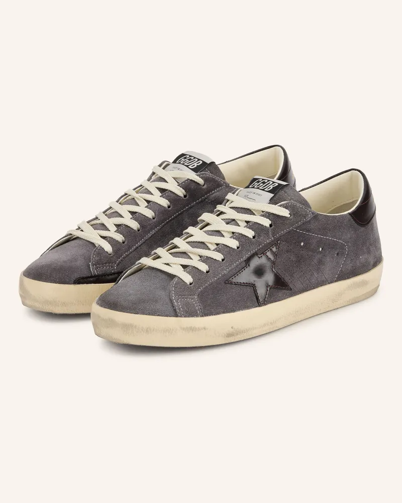 Golden Goose Sneaker Super-Star grau Dunkelgrau