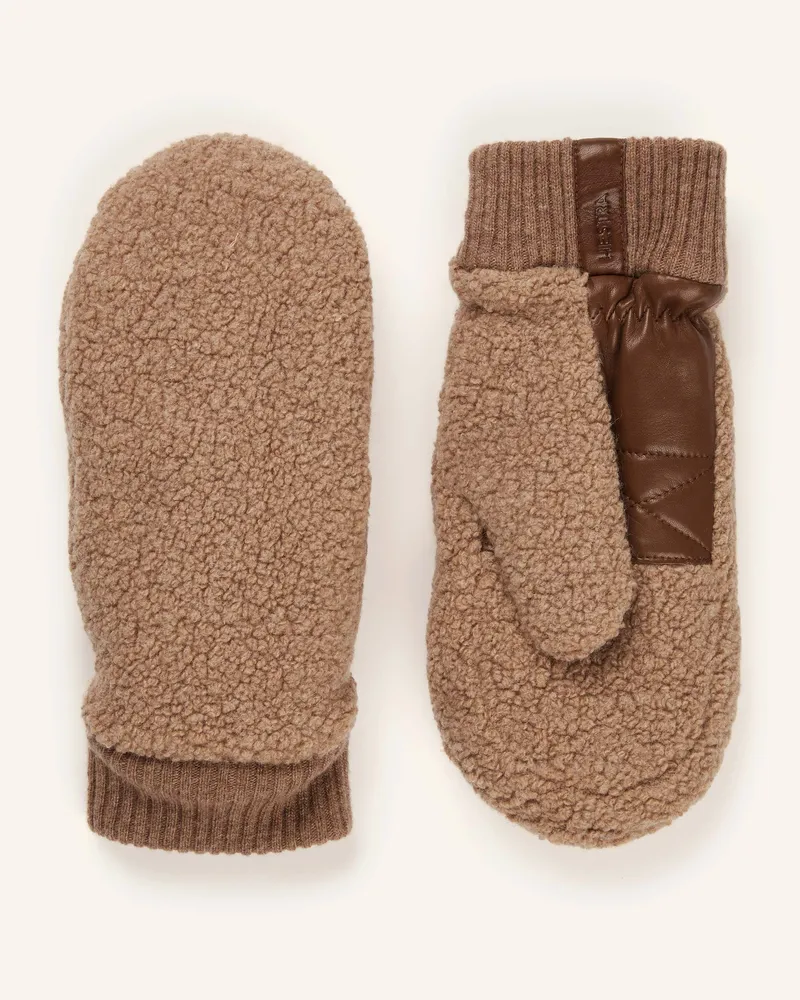 Hestra Handschuhe Emilia braun Camel