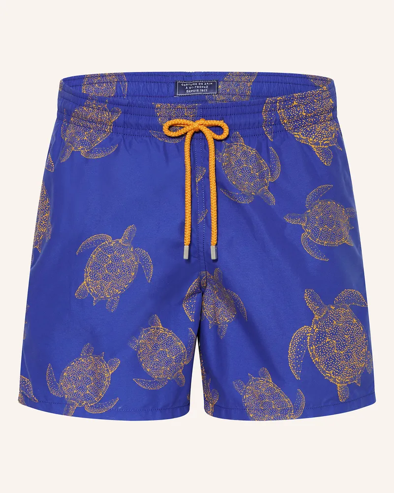 Vilebrequin Badeshorts MOOREA Blau