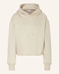 Mrs & HUGS Cropped-Hoodie Beige