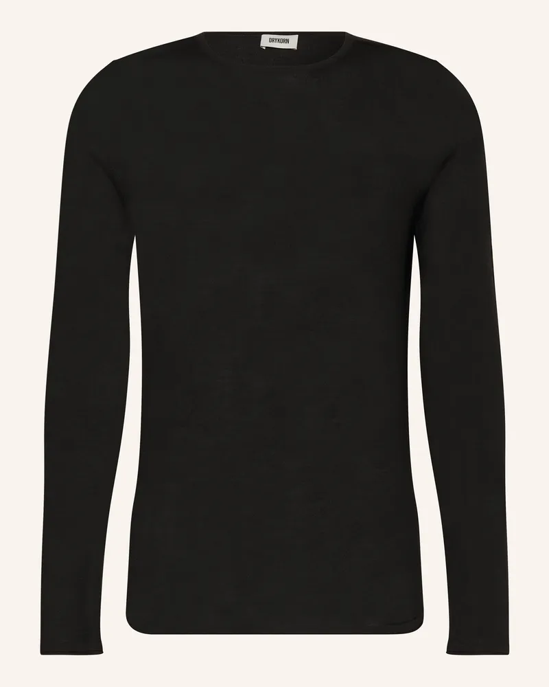 Drykorn Pullover Rikono schwarz Schwarz