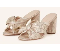 Mules PENNY - GOLD