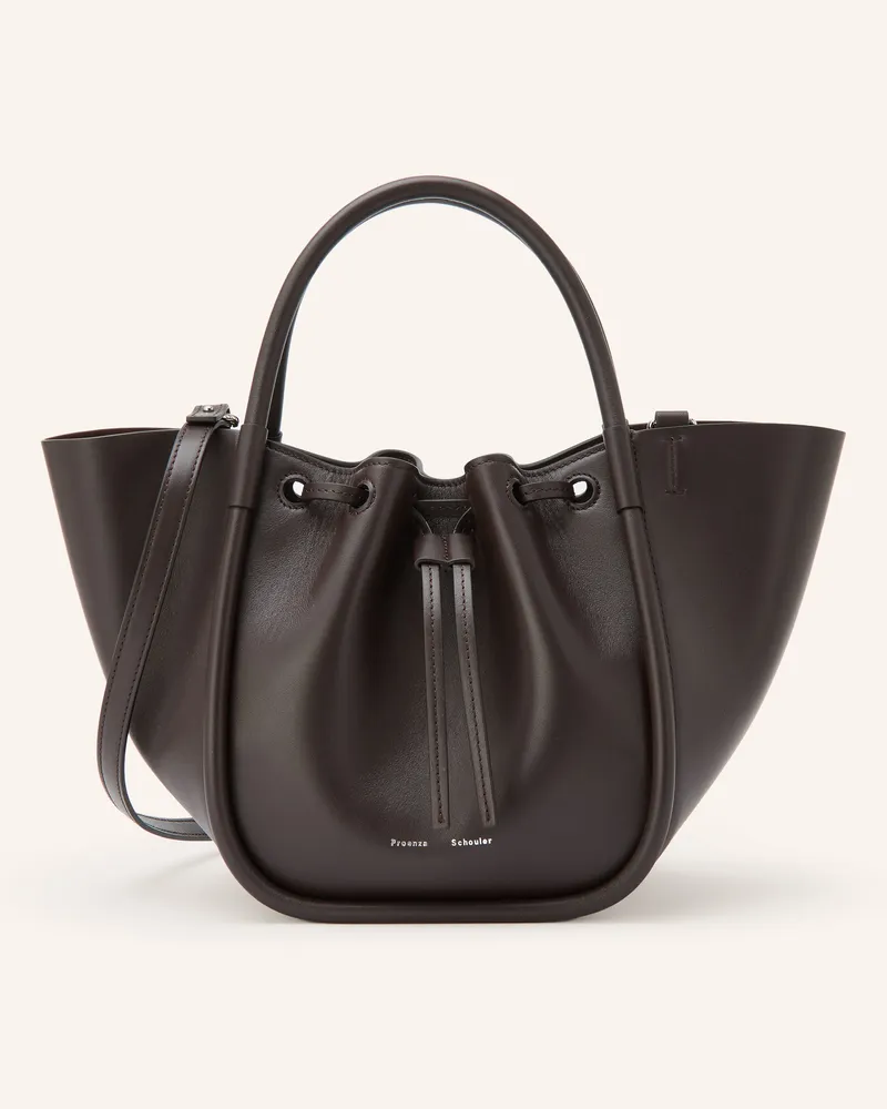 Proenza Schouler Umhängetasche braun Dunkelbraun