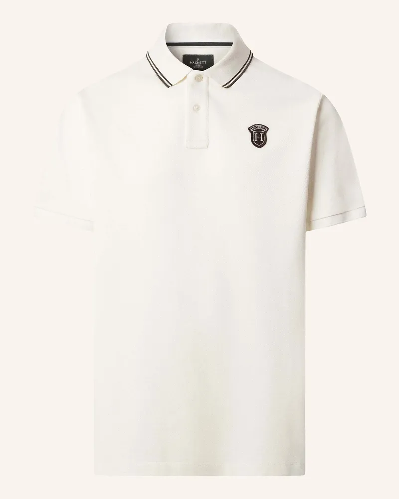 Hackett Poloshirt HERITAGE BADGE POLO Creme